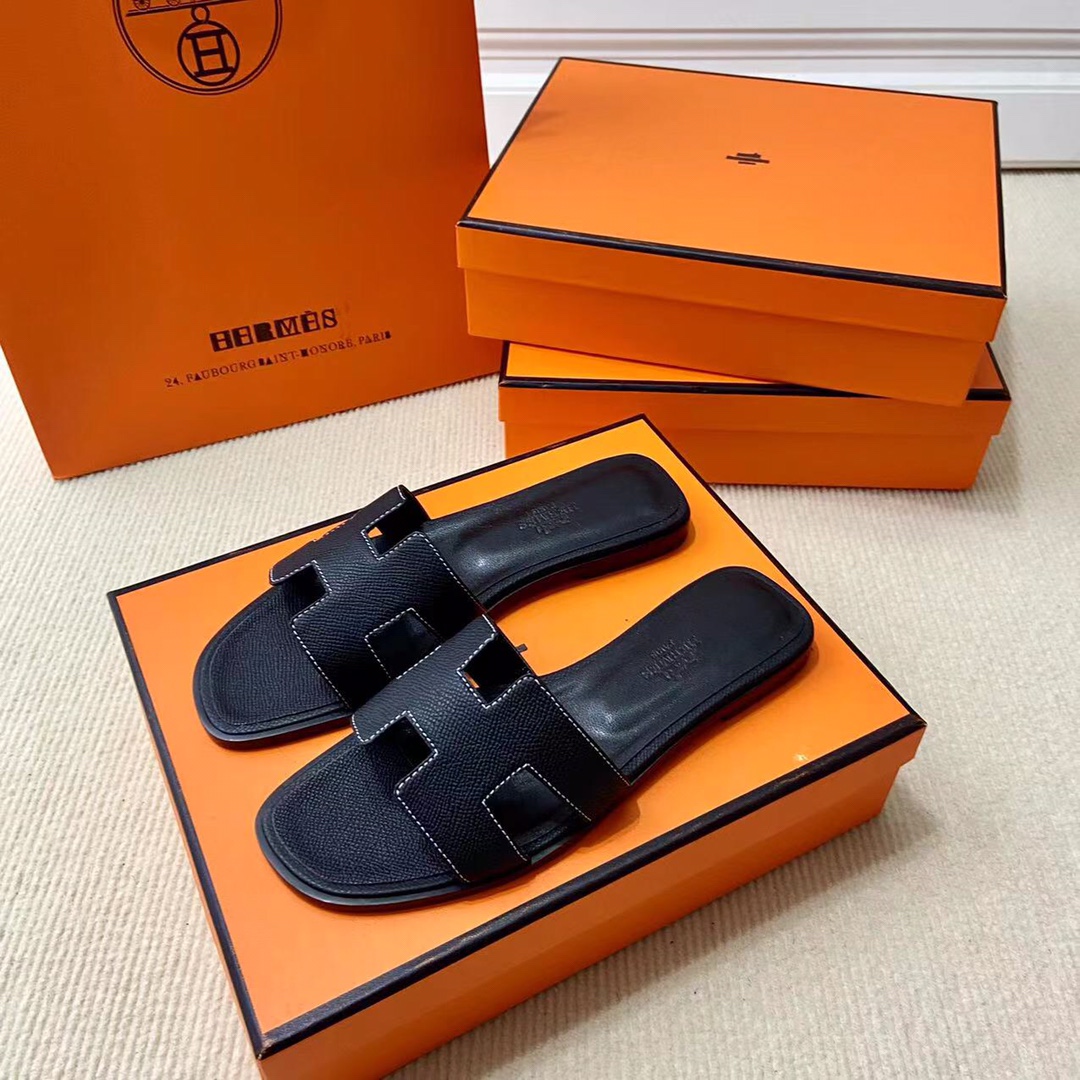 에르메스 올수공 오란 슬리퍼 샌들 앱송 95